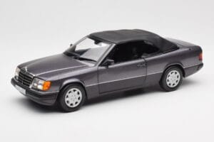 Mercedes 300 CE-24 W124 Kabriolet Fioletowy Metallic Norev 1:18 183567 Metal — zdjęcie 3 z 10