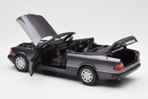 Mercedes 300 CE-24 W124 Kabriolet Fioletowy Metallic Norev 1:18 183567 Metal — zdjęcie 7 z 10