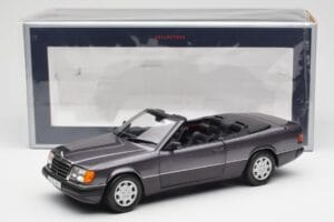 Mercedes 300 CE-24 W124 Kabriolet Fioletowy Metallic Norev 1:18 183567 Metal — zdjęcie 10 z 10