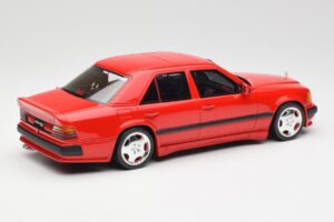 Mercedes 300E W124 6.0 AMG Signal Czerwony Otto 1:18 OT1104 Żywica — zdjęcie 2 z 6