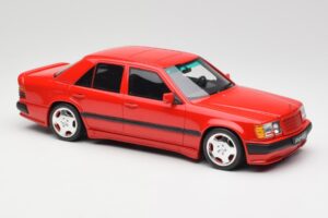 Mercedes 300E W124 6.0 AMG Signal Czerwony Otto 1:18 OT1104 Żywica — zdjęcie 4 z 6