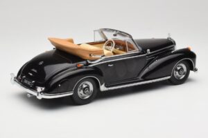 Mercedes 300 SC W188 Kabriolet Czarny KK-Scale 1:18 KKDC180941 Metal — zdjęcie 2 z 6
