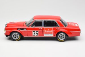 Mercedes 300 SEL 6.8 #35 H. Kelleners Hockenheim 1973 Minichamps 1:18 100713435 Metal — zdjęcie 4 z 8
