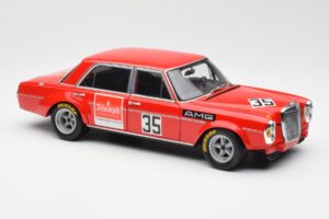 Mercedes 300 SEL 6.8 #35 H. Kelleners Hockenheim 1973 Minichamps 1:18 100713435 Metal — zdjęcie 6 z 8