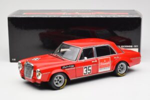Mercedes 300 SEL 6.8 #35 H. Kelleners Hockenheim 1973 Minichamps 1:18 100713435 Metal — zdjęcie 8 z 8