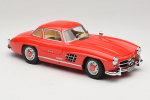 Mercedes 300 SL Gullwing Czerwony Minichamps 1:18 180039001 Metal — zdjęcie 6 z 8