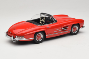 Mercedes 300 SL Roadster Czerwony Minichamps 1:18 180039031 Metal — zdjęcie 3 z 8