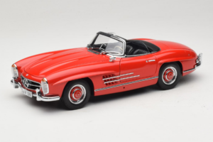 Mercedes 300 SL Roadster Czerwony Minichamps 1:18 180039031 Metal