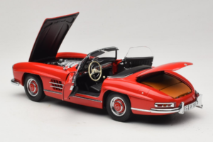 Mercedes 300 SL Roadster Czerwony Minichamps 1:18 180039031 Metal — zdjęcie 5 z 8
