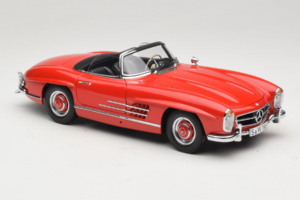 Mercedes 300 SL Roadster Czerwony Minichamps 1:18 180039031 Metal — zdjęcie 6 z 8