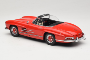 Mercedes 300 SL Roadster Czerwony Minichamps 1:18 180039031 Metal — zdjęcie 7 z 8