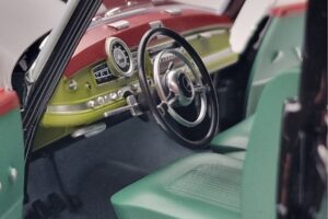 Mercedes 300 W186 Konrad Adenauer Norev 1:18 183707 Metal — zdjęcie 8 z 9