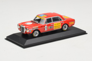 Mercedes 300 SEL 6.8 AMG #35 H. Heyer / C. Schickentanz 24 Hours of Spa 1971 Minichamps 1:43 MB007 Metal — zdjęcie 2 z 4