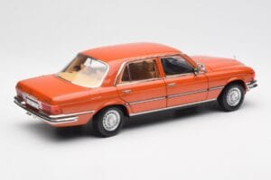 Mercedes 450 SEL 6.9 W116 Pomarańczowy Metallic Norev 1:18 183459 Metal — zdjęcie 3 z 8
