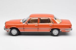 Mercedes 450 SEL 6.9 W116 Pomarańczowy Metallic Norev 1:18 183459 Metal — zdjęcie 4 z 8