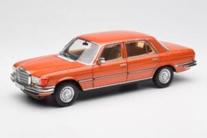 Mercedes 450 SEL 6.9 W116 Pomarańczowy Metallic Norev 1:18 183459 Metal