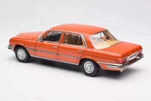 Mercedes 450 SEL 6.9 W116 Pomarańczowy Metallic Norev 1:18 183459 Metal — zdjęcie 7 z 8