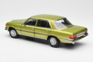 Mercedes 450 SEL W116 Citrus Zielony Edycja Dealerska Norev 1:18 B66040683 Metal — zdjęcie 7 z 8