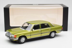 Mercedes 450 SEL W116 Citrus Zielony Edycja Dealerska Norev 1:18 B66040683 Metal — zdjęcie 8 z 8