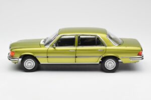 Mercedes 450 SEL W116 Citrus Zielony Edycja Dealerska Norev 1:18 B66040683 Metal — zdjęcie 4 z 8