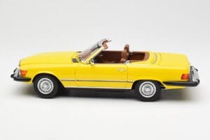 Mercedes 450SL R107 Żółty US Version Norev 1:18 183727 Metal — zdjęcie 5 z 9