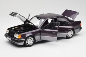 Mercedes 500 E W124 Bornit Metallic Norev 1:18 183948 Metal — zdjęcie 2 z 8