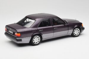 Mercedes 500 E W124 Bornit Metallic Norev 1:18 183948 Metal — zdjęcie 3 z 8