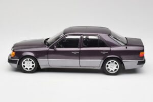 Mercedes 500 E W124 Bornit Metallic Norev 1:18 183948 Metal — zdjęcie 4 z 8
