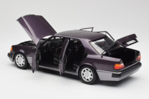 Mercedes 500 E W124 Bornit Metallic Norev 1:18 183948 Metal — zdjęcie 5 z 8