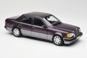 Mercedes 500 E W124 Bornit Metallic Norev 1:18 183948 Metal — zdjęcie 6 z 8