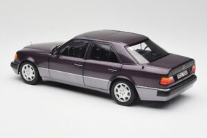 Mercedes 500 E W124 Bornit Metallic Norev 1:18 183948 Metal — zdjęcie 7 z 8