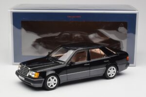 Mercedes 500E W124 Czarny Edycja Limitowana Norev 1:18 183949 Metal — zdjęcie 12 z 12