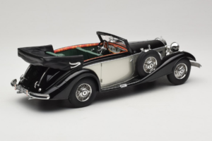 Mercedes 540K Kabriolet Czarny Srebrny Cult Models 1:18 CML184-3 Metal — zdjęcie 2 z 6