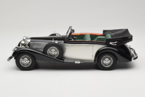 Mercedes 540K Kabriolet Czarny Srebrny Cult Models 1:18 CML184-3 Metal — zdjęcie 3 z 6