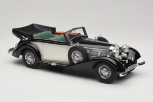 Mercedes 540K Kabriolet Czarny Srebrny Cult Models 1:18 CML184-3 Metal — zdjęcie 4 z 6