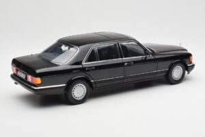 Mercedes 560 SEL W126 Czarny Edycja Dealerska Norev 1:18 B66040599 Metal — zdjęcie 3 z 8
