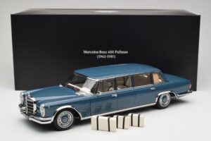 Mercedes 600 Pullman W100 Niebieski NZG 1:18 B66040707 Metal — zdjęcie 8 z 8