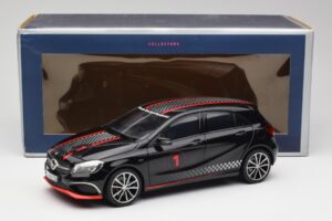 Mercedes A-Class W176 AMG Czarny Norev 1:18 183596 Metal — zdjęcie 8 z 8