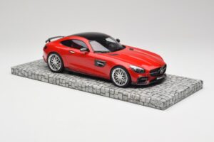 Mercedes Brabus AMG GT S C190 600 Mars Czerwony Minichamps 1:18 107032521 Metal — zdjęcie 4 z 6