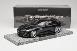 Mercedes Brabus AMG GT S C190 Obsidian Czarny Minichamps 1:18 107032520 Metal — zdjęcie 6 z 6