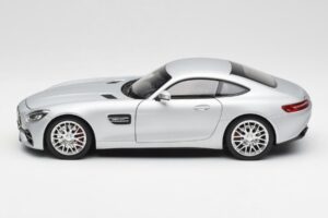 Mercedes AMG GT S C190 Designo Iridium Srebrny Magno Norev 1:18 B66960485 Metal — zdjęcie 4 z 8