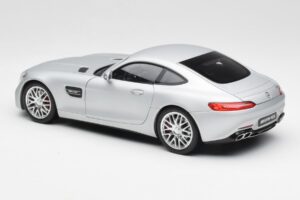 Mercedes AMG GT S C190 Designo Iridium Srebrny Magno Norev 1:18 B66960485 Metal — zdjęcie 7 z 8