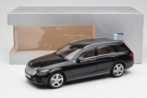 Mercedes C-Class S205 T-Modell Czarny Norev 1:18 B66960259 Metal — zdjęcie 8 z 8