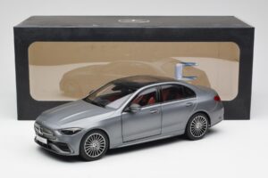 Mercedes C-Class W206 Designo Selenite Szary Magno NZG 1:18 B66960638 Metal — zdjęcie 2 z 8