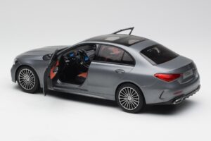 Mercedes C-Class W206 Designo Selenite Szary Magno NZG 1:18 B66960638 Metal — zdjęcie 7 z 8