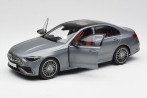 Mercedes C-Class W206 Designo Selenite Szary Magno NZG 1:18 B66960638 Metal — zdjęcie 8 z 8