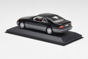 Mercedes C140 600 SEC Czarny Minichamps 1:43 32600 Metal — zdjęcie 3 z 4