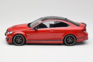 Mercedes AMG C63 W204 Edition 507 Czerwony GT Spirit 1:18 GT920 Żywica — zdjęcie 3 z 5