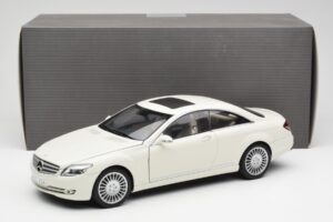 Mercedes CL500 C216 Calcit Biały AUTOart 1:18 B66962341 Metal — zdjęcie 8 z 8