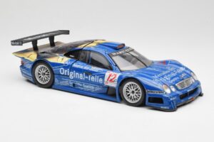 Mercedes CLK GTR #12 Original Teile FIA GT 1999 Maisto 1:18 56036 Metal — zdjęcie 5 z 7